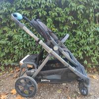 Passeggino con pedana incorporata 3 posti 