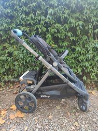 Passeggino con pedana incorporata 3 posti 