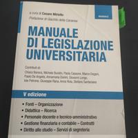 Manuale di Legislazione universitaria