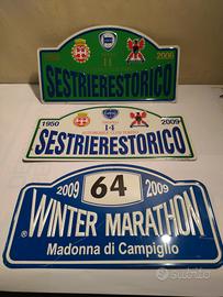 Targhe auto storiche 
