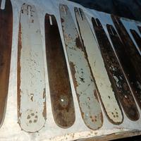 Barre per motoseghe in buone condizioni 