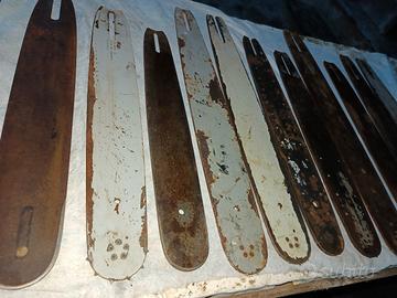 Barre per motoseghe in buone condizioni 