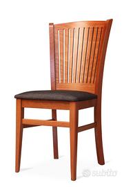 Sedie Legno Imbottite Arredo Ristorante Cod 3093I