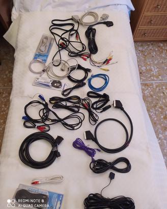 Cavi adattatori audio video informatica vario tipo