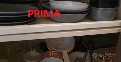 Mensole ripiani cucina piegati rovinati imbarcati