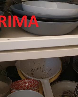 Mensole ripiani cucina piegati rovinati imbarcati