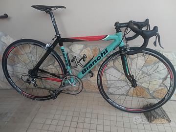 Bici da corsa bianchi 
