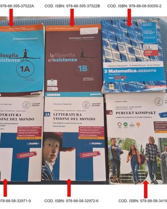 LIBRI 3°-4°-5° ANNO SCUOLE SUPERIORI