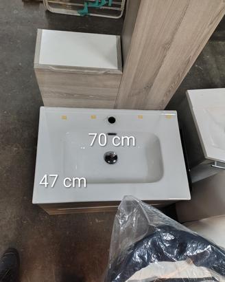 mobile bagno senza vetro 
