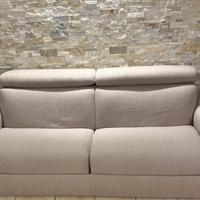 Coppia Divani Beige + Divano Letto 244 cm