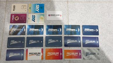 50 tessere Mediaset Premium, Dahlia, Sky DTT+ SAT