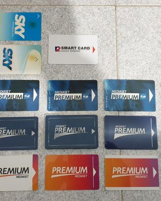 50 tessere Mediaset Premium, Dahlia, Sky DTT+ SAT
