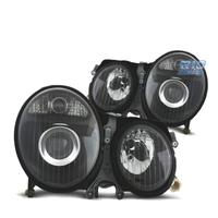 FARI PER MERCEDES CLASSE E W210 99-02 FONDO NERO