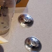 Coppette para capezzoli argento