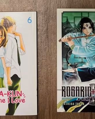 Set manga volumi sparsi
