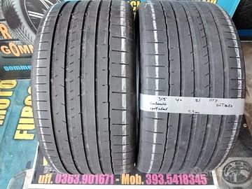 2 gomme usate continental 315 40 21 111y estive 