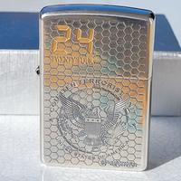 ZIPPO 24 TWENTY FOUR SERIE JACK BAUER CTU NUMERATO