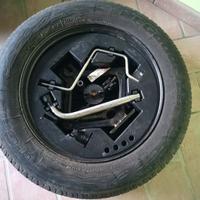  kit con ruota di scorta per Fiat Grande Punt