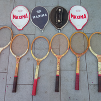 6 racchette tennis vintage maxima