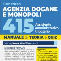 Concorso Agenzia Dogane e Monopoli