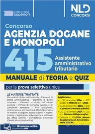 Concorso Agenzia Dogane e Monopoli