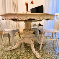 Tavolo rotondo allungabile