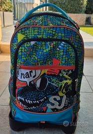 Zaino Scuola Trolley SJ Gang