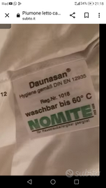 Piumino letto Dormabell