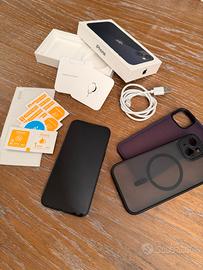 iPhone 13 128GB +Scatola +Cavo +Cover +Pellicola