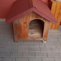 Cuccia cani in legno 