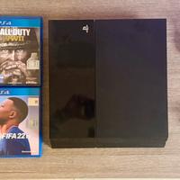 PS4 500GB + 2 Controller Originali + 6 Giochi