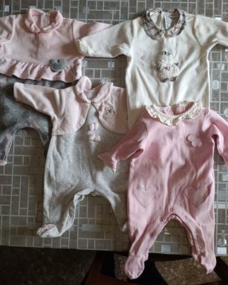 tutine neonata 1/3 mesi 