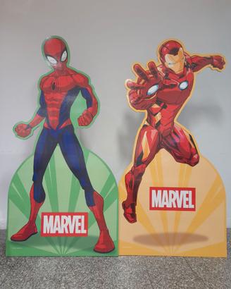 Spiderman Iron man della Marvel