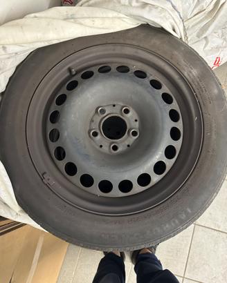 Cerchi acciaio 16" originali Mercedes Classe A 180