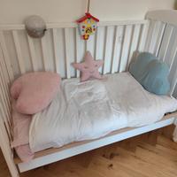 Lettino Erbesi Nido con materasso