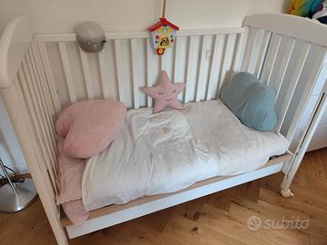 Lettino Erbesi Nido con materasso