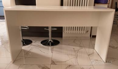 Scrivania bianca soazioss in legno