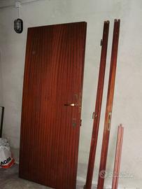 Porta ingresso in noce