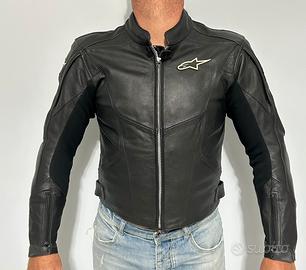 Giacca in pelle moto