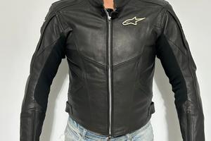 Giacca in pelle moto