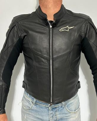 Giacca in pelle moto