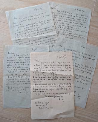Lotto  manoscritte 1935, 5ª Batteria da 20/35