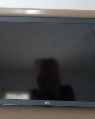 TV LG 24" con supporto muro