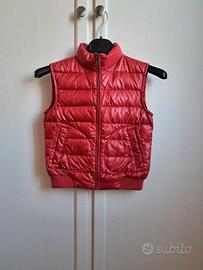 gilet rosso ADD in piuma d'oca 