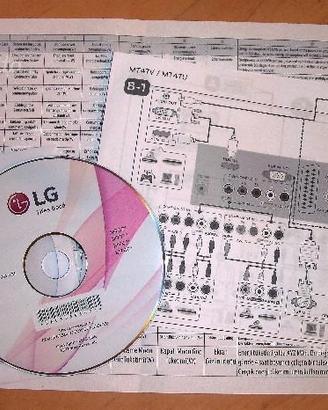 Manuale utente su CD - televisori LG led