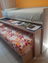 LETTO DOPPIO SCRIVANIA DUETTOPicasso DOIMOCityLine