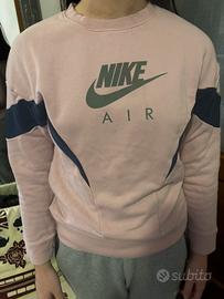 Felpa Nike rosa taglia 137/146 10-11 anni