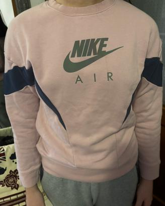 Felpa Nike rosa taglia 137/146 10-11 anni