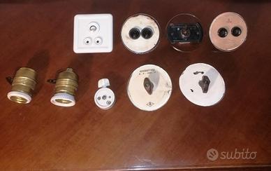 interruttori e prese vintage