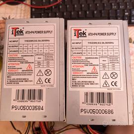 2 alimentatori PC  500W 